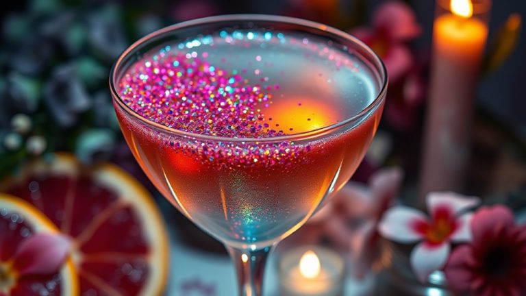 3 Sparkling Ways to Use Drink Glitter in Cocktails