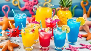 10 Fun SpongeBob Drink Recipes for Your Next Party spongebob themed party drinks