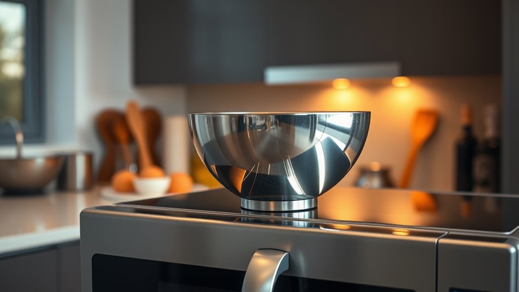 stainless steel not microwave safe