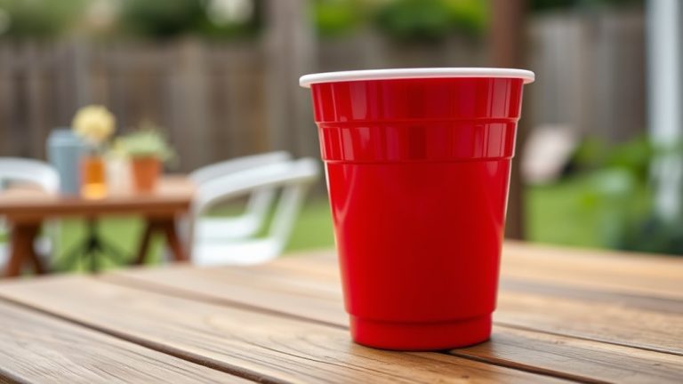 Size of a Standard Red Solo Cup