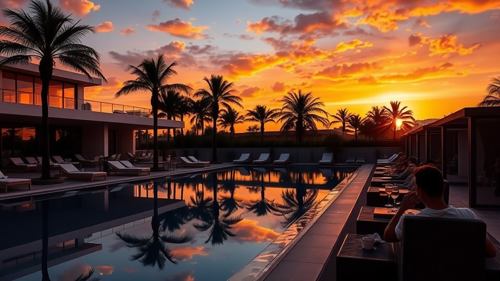 sunset viewing at edition