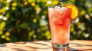 What Flavor Is Pink Lemonade? sweet and tangy citrus