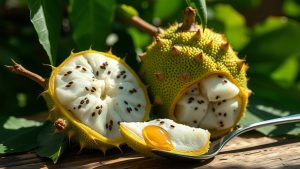 What Does Soursop Taste Like? sweet tangy creamy tropical