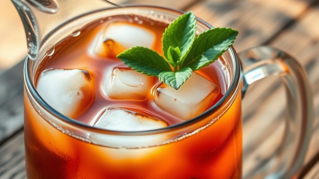 sweet tea calorie content