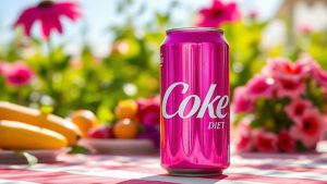 Why Try Pink Diet Coke? taste the unique flavor