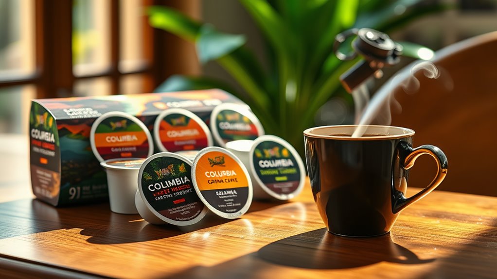 top colombian coffee k cups