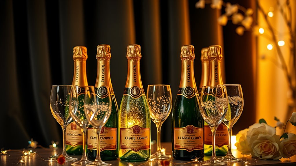 top mini champagne selections