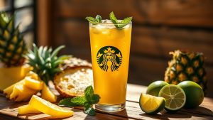 tropical flavor refreshing experience