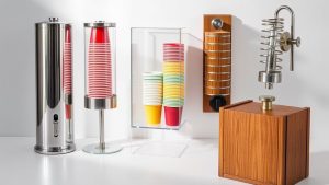 types of cup dispensers