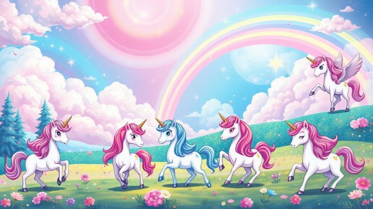 10 Must-See Cartoon Unicorn Illustrations to Spark Imagination