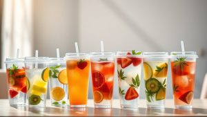 versatile clear cups selection