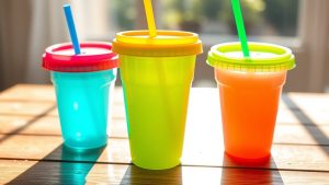 versatile cups with accessories