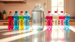 water bottles per gallon