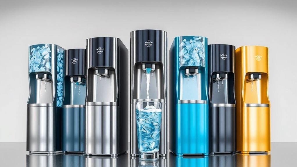 water coolers with ice