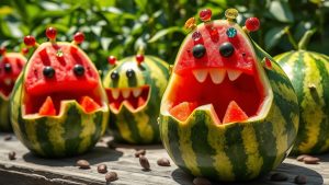 What Is the Fascinating World of Watermelon Monsters? watermelon themed mythical creatures