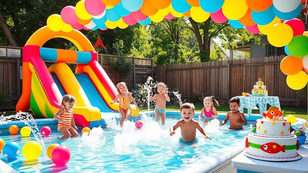 backyard water circus fun