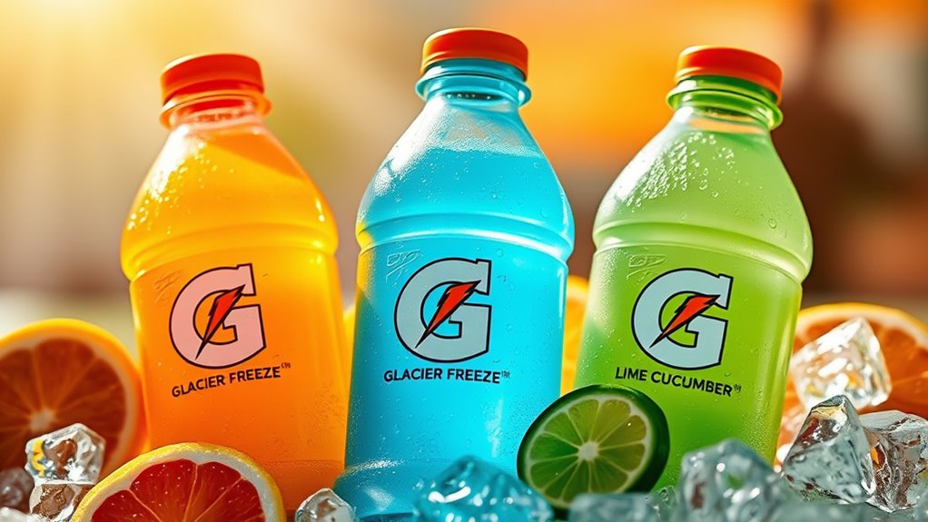 classic gatorade flavor categories