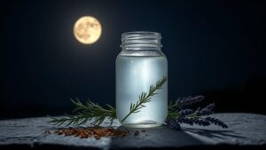 create lunar infused water