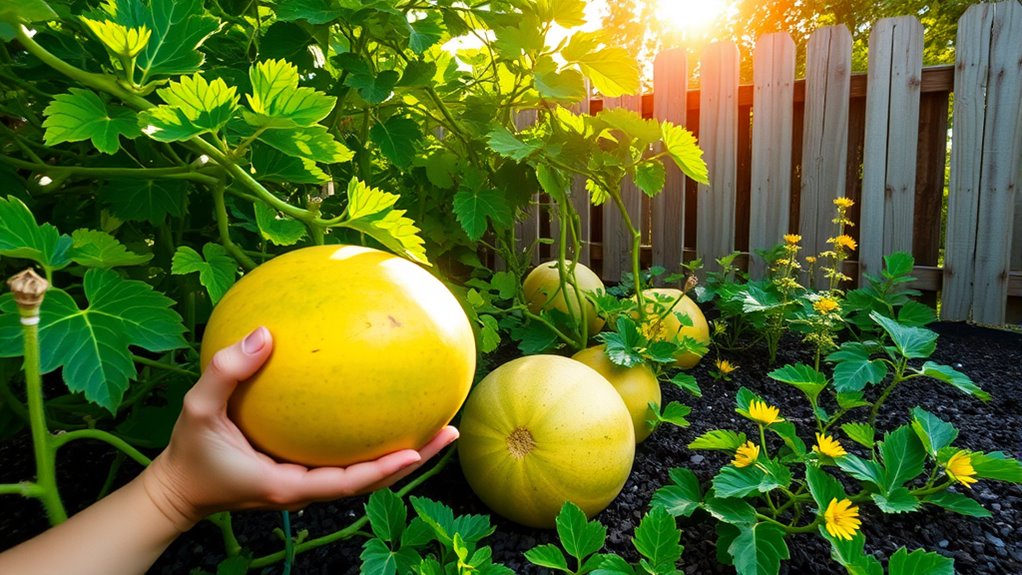 growing august melons successfully