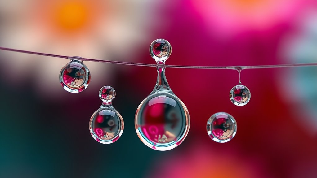 high resolution water drop images