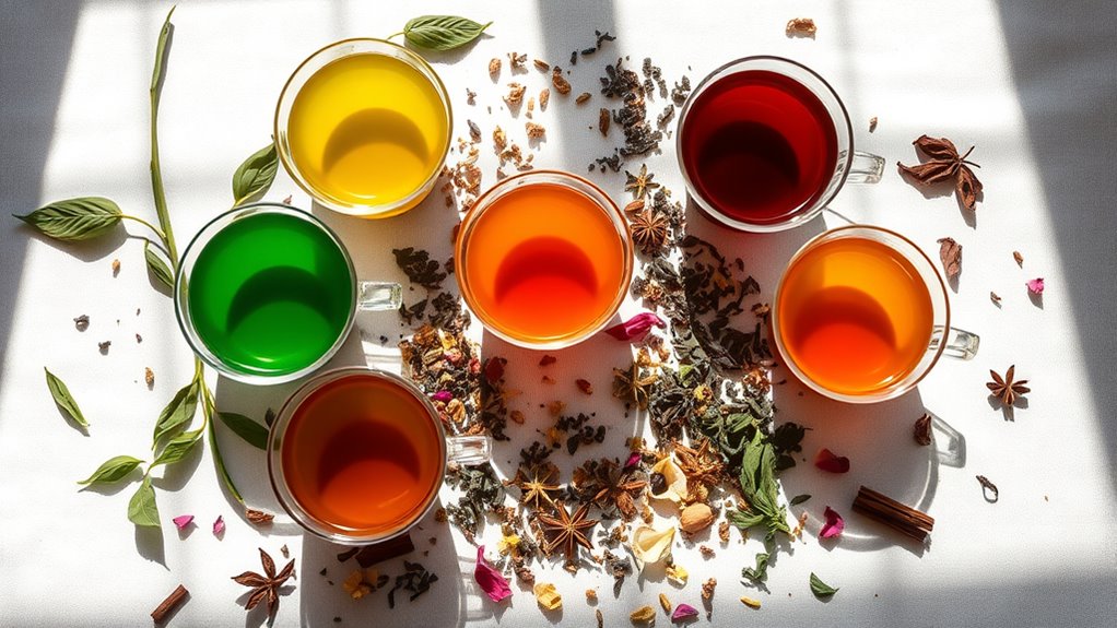 identify tea flavor categories