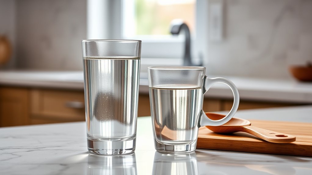 measure water without cup