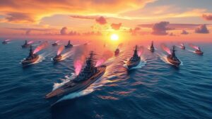 naval combat excitement awaits