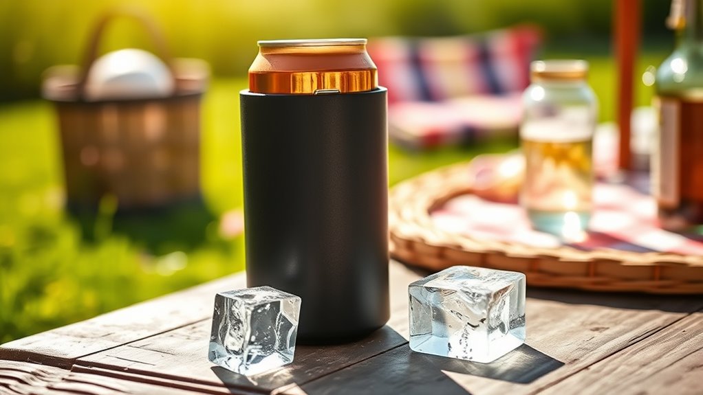 stylish insulated beverage cooler