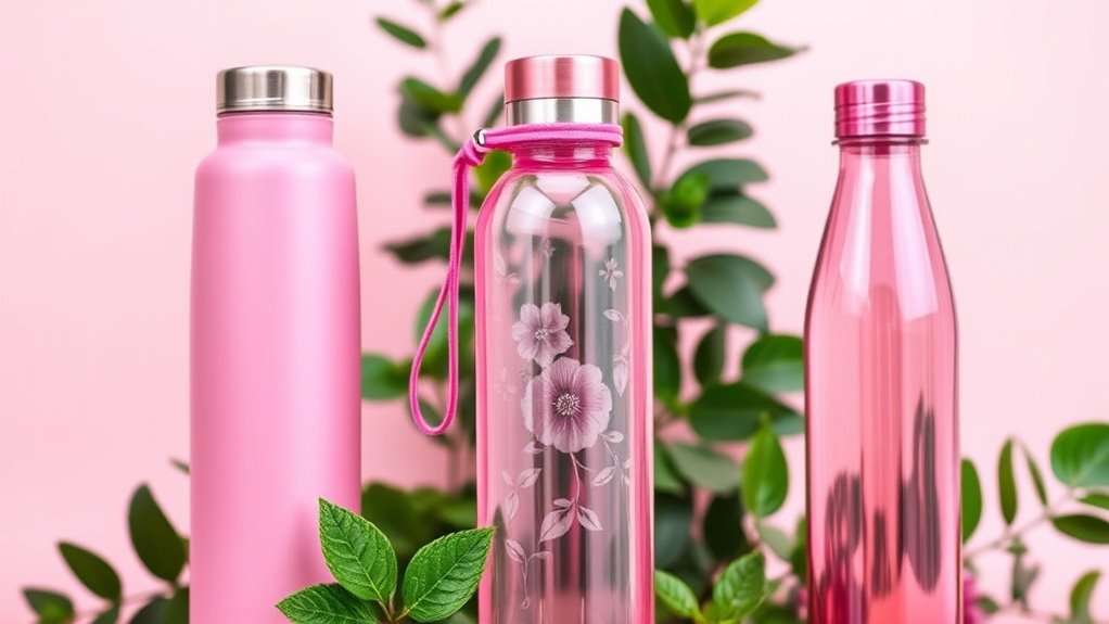 top pink drink bottles