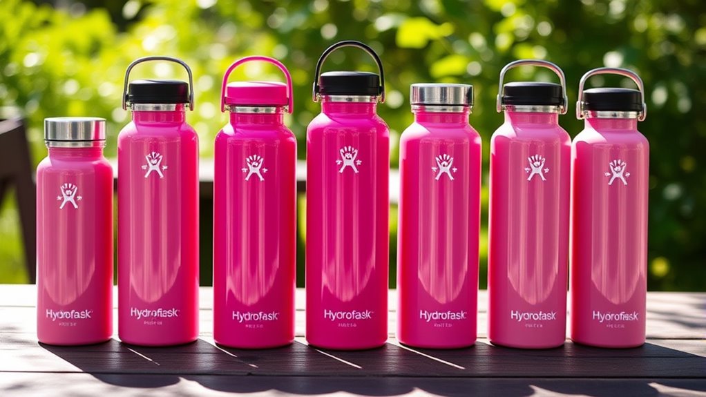 top pink hydroflask choices