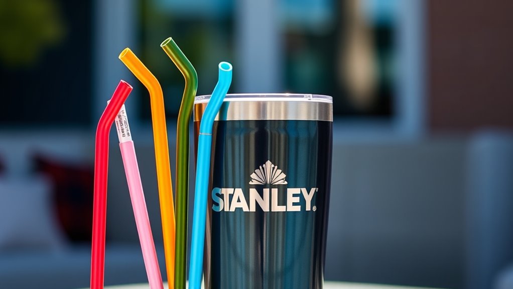 top straws for tumblers