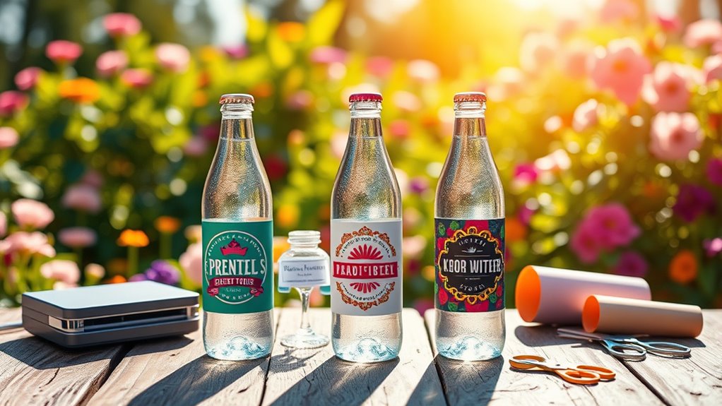 top water bottle labeling