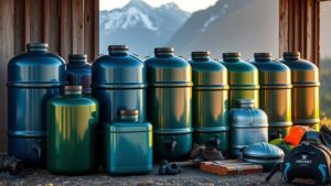 best water tanks camping