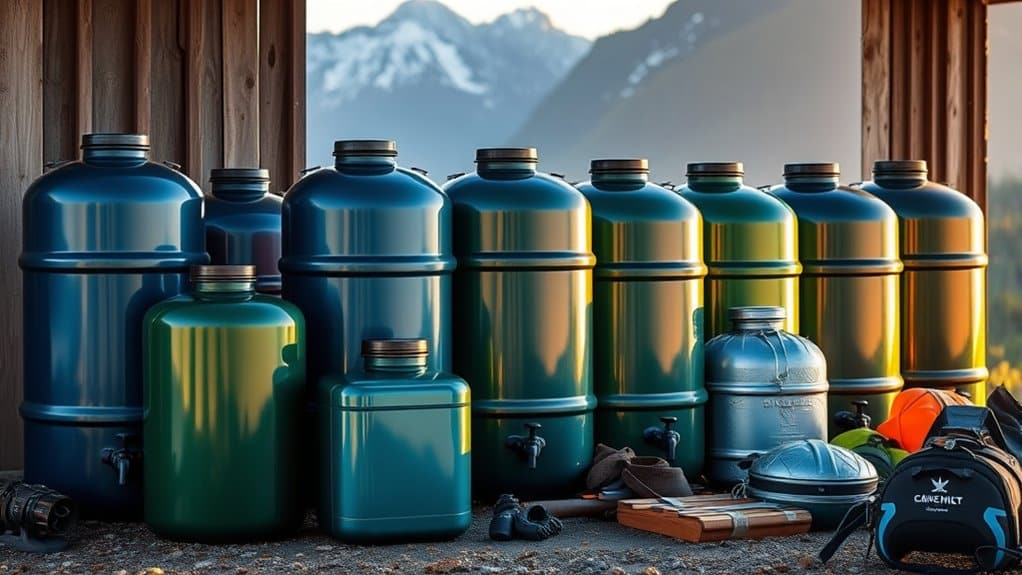 best water tanks camping