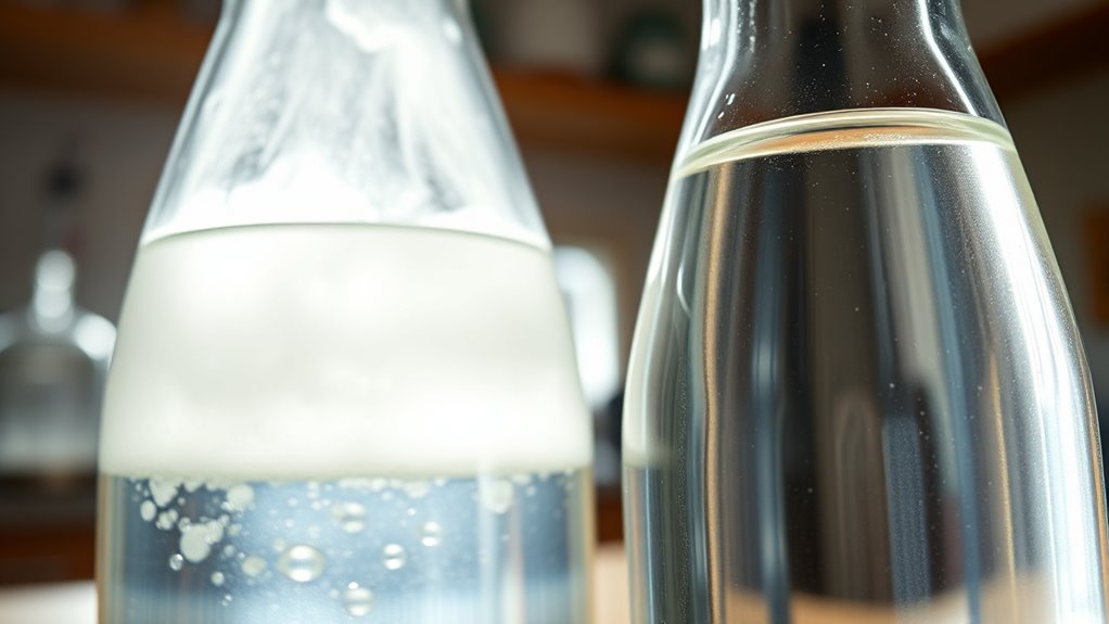 boiled water versus distilled water
