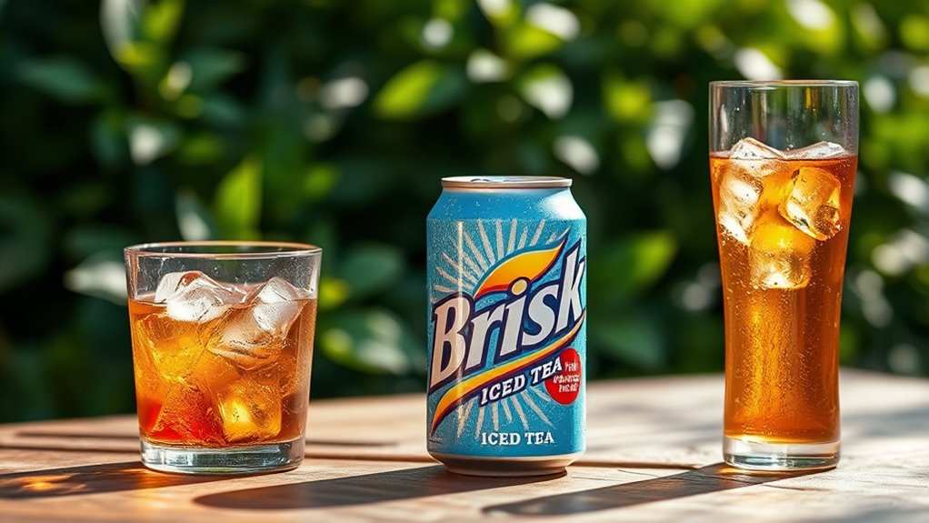 brisk contains caffeine content