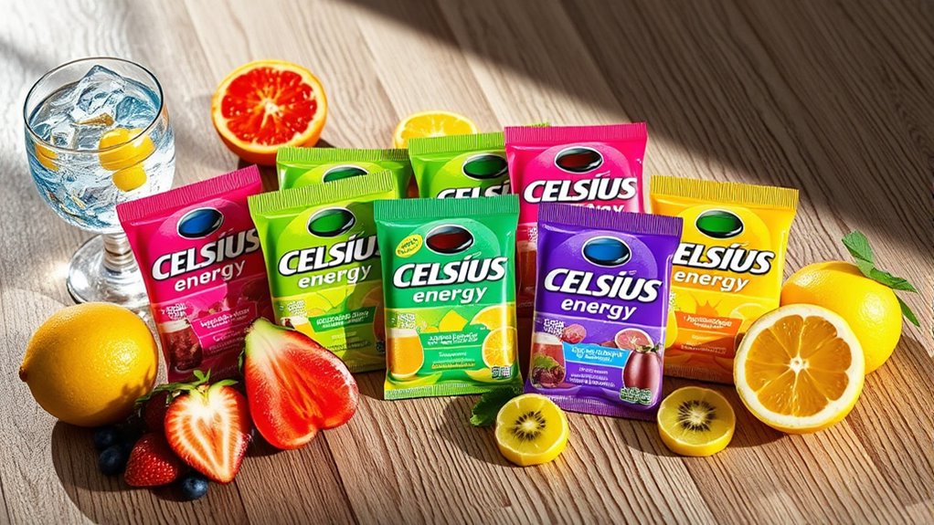 celsius packets for energy