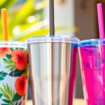 Top 3 Stylish Plastic Cups With Lids and Straws for Any Occasion