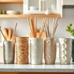 7 Stylish Straw Holders for a Chic Kitchen