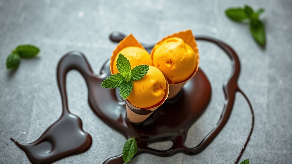 chocolate coating for realism