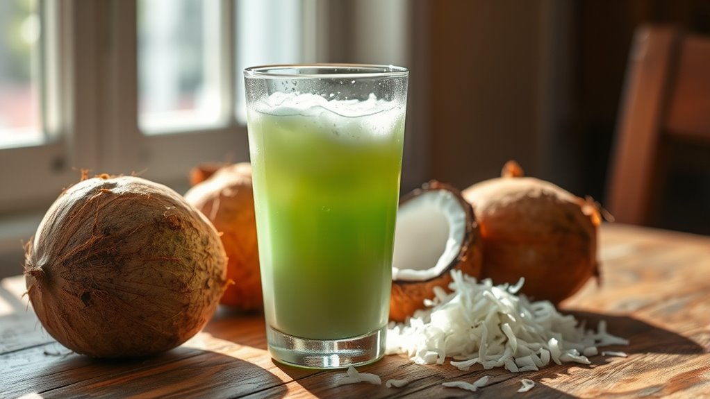coconut water spoilage signs