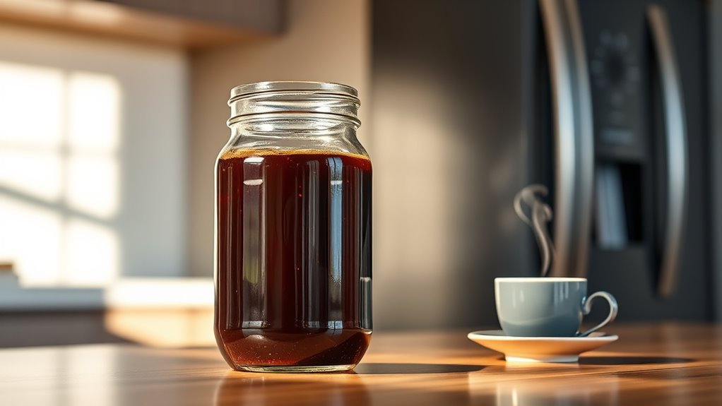 coffee shelf life refrigerated