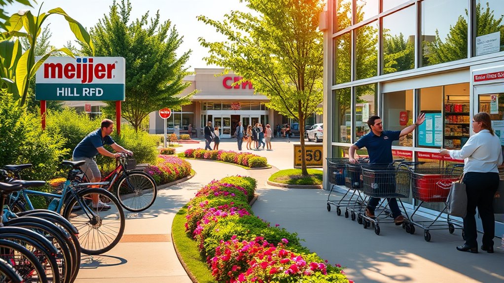convenient shopping experience amenities