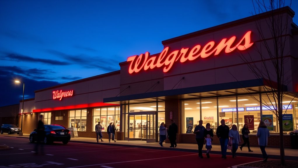 convenient shopping with extended hours