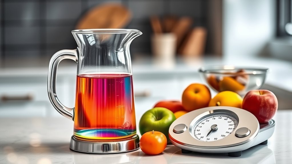 convert liters to ounces