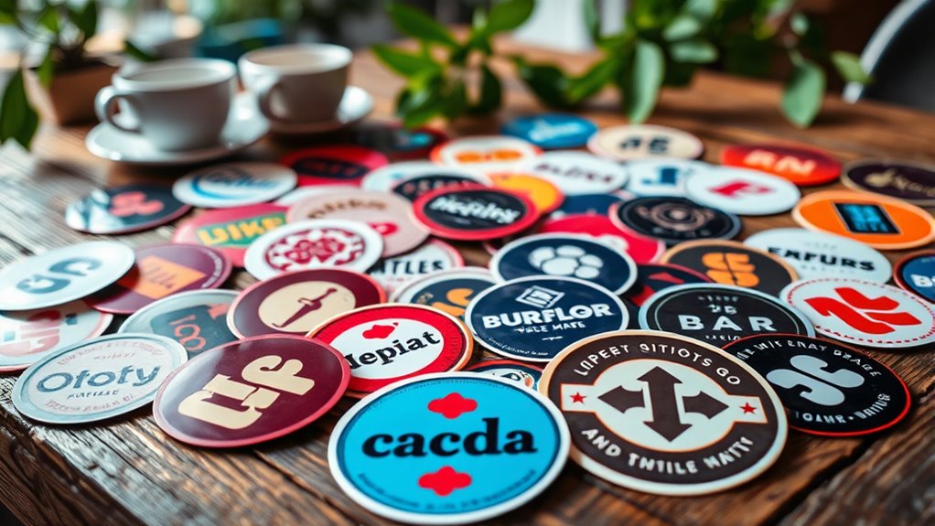 custom stickers for branding