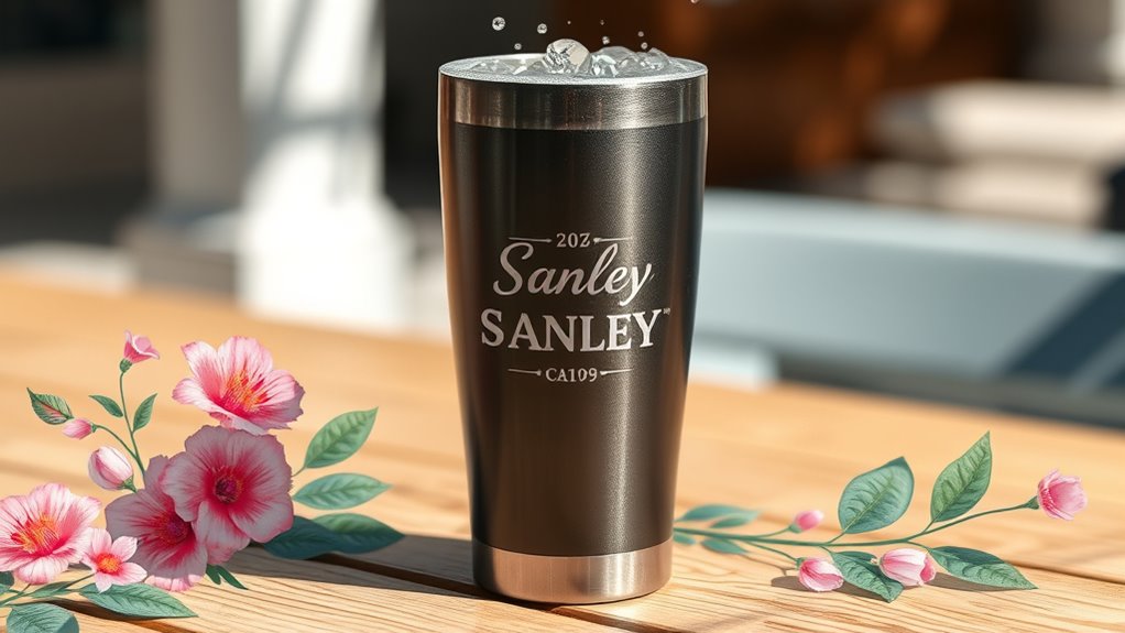 customizable drinkware personalization options