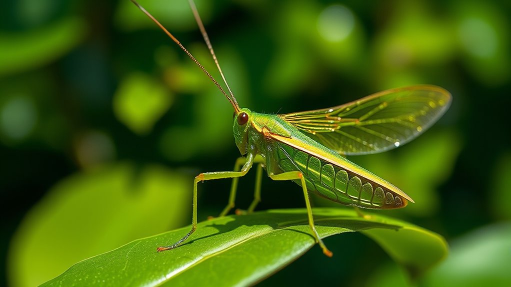 diverse adaptations of katydids