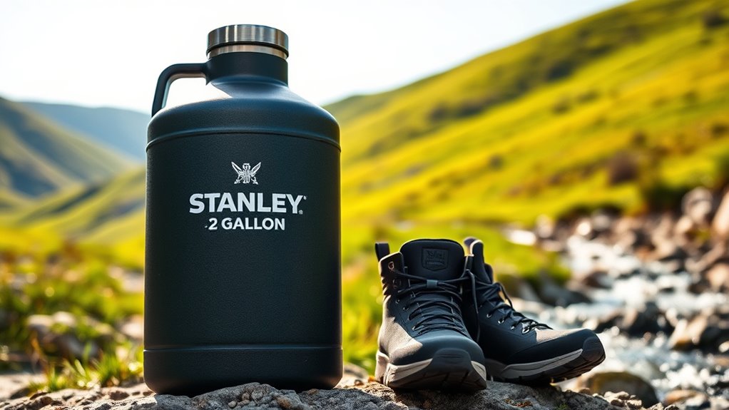durable insulated portable water jug