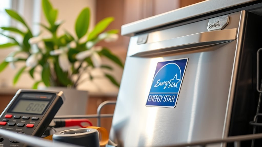 energy efficient dishwasher selection